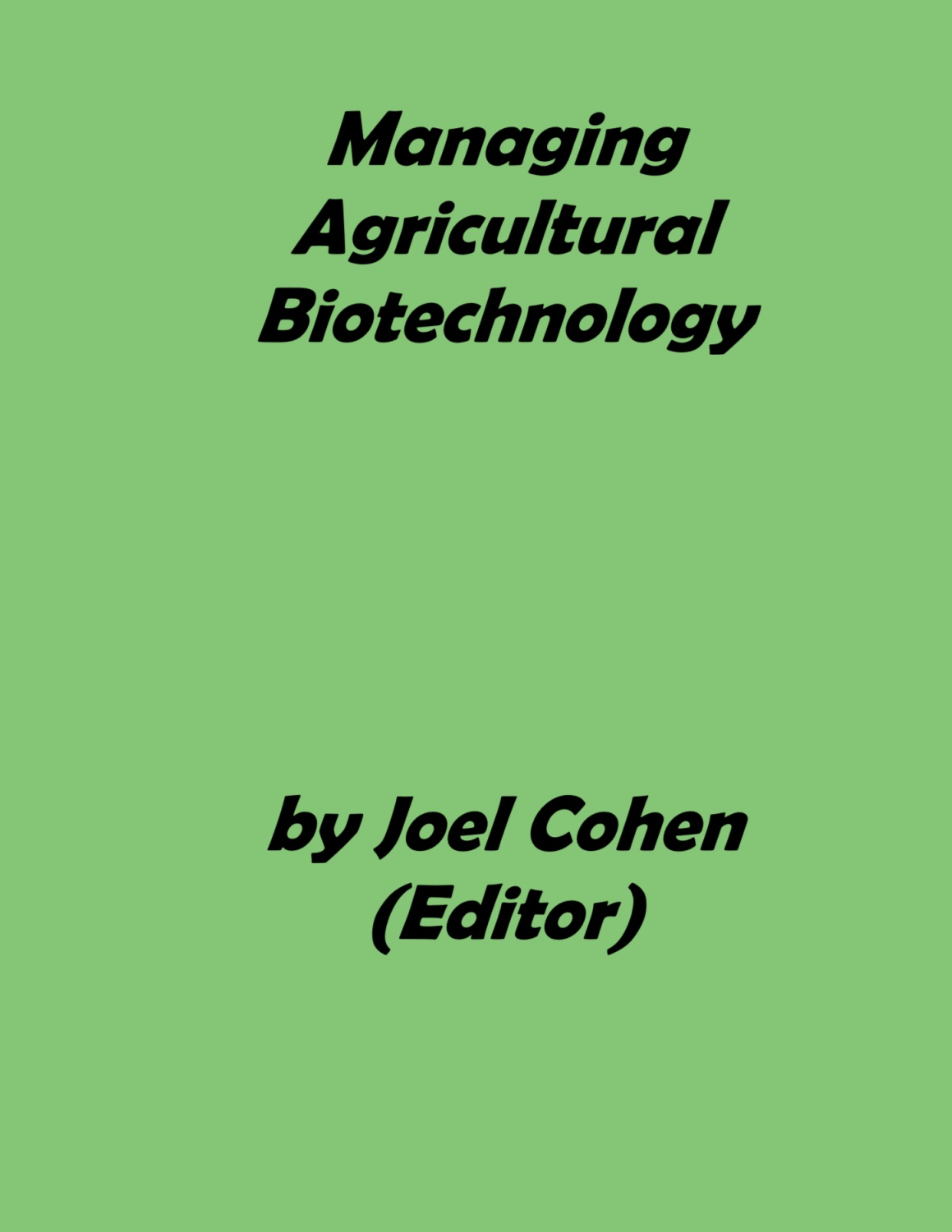 Agribusiness