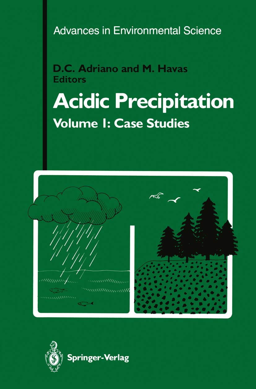 Acidic Precipitation: Case Studies: 1