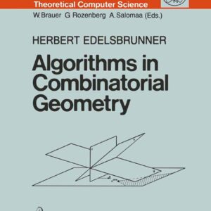 Algorithms in Combinatorial Geometry