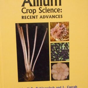 Allium Crop Science Recent Advances