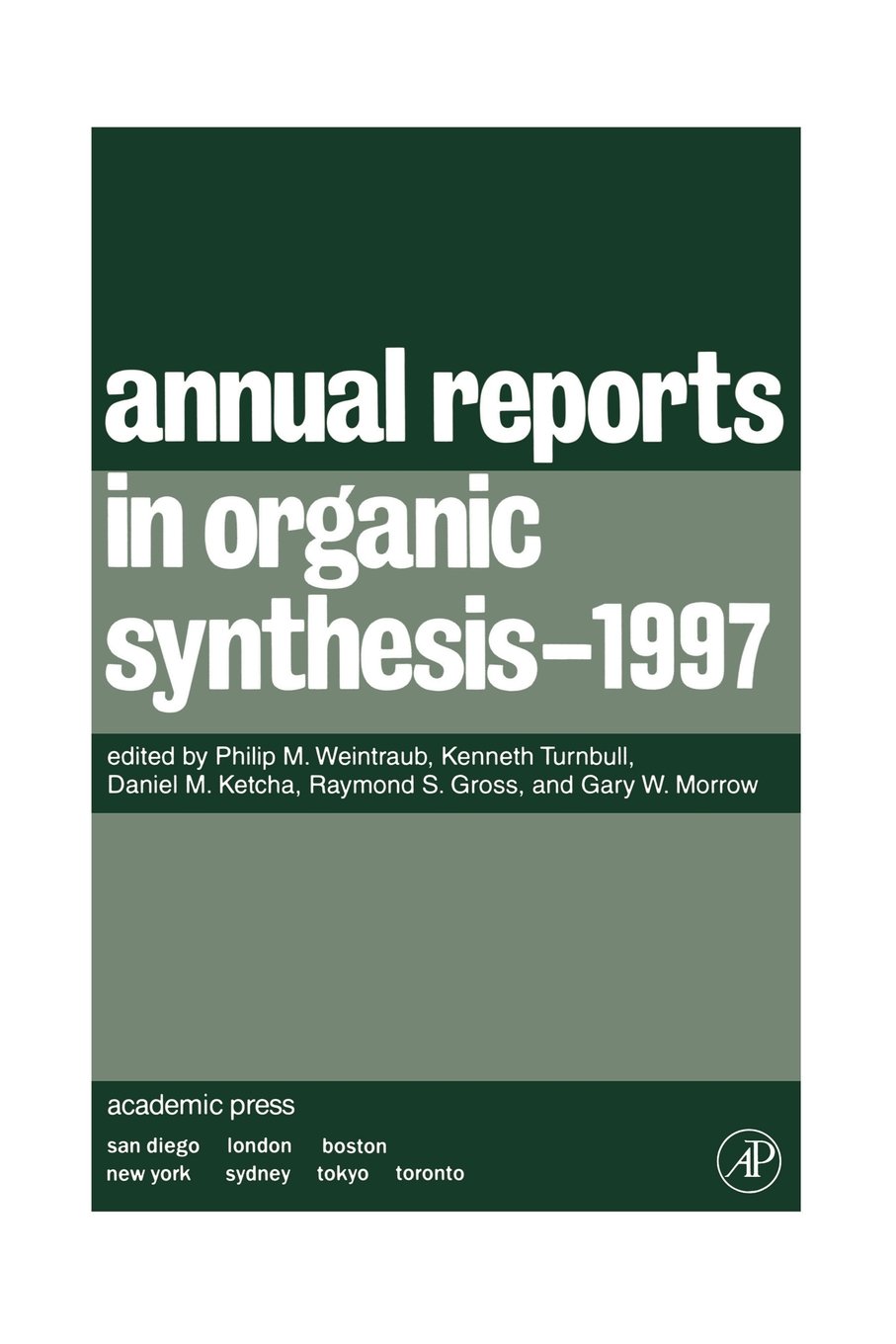 Annual Reports in Organic Synthesis