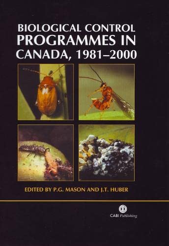 Biological Control Programmes in Canada, 1981-2000