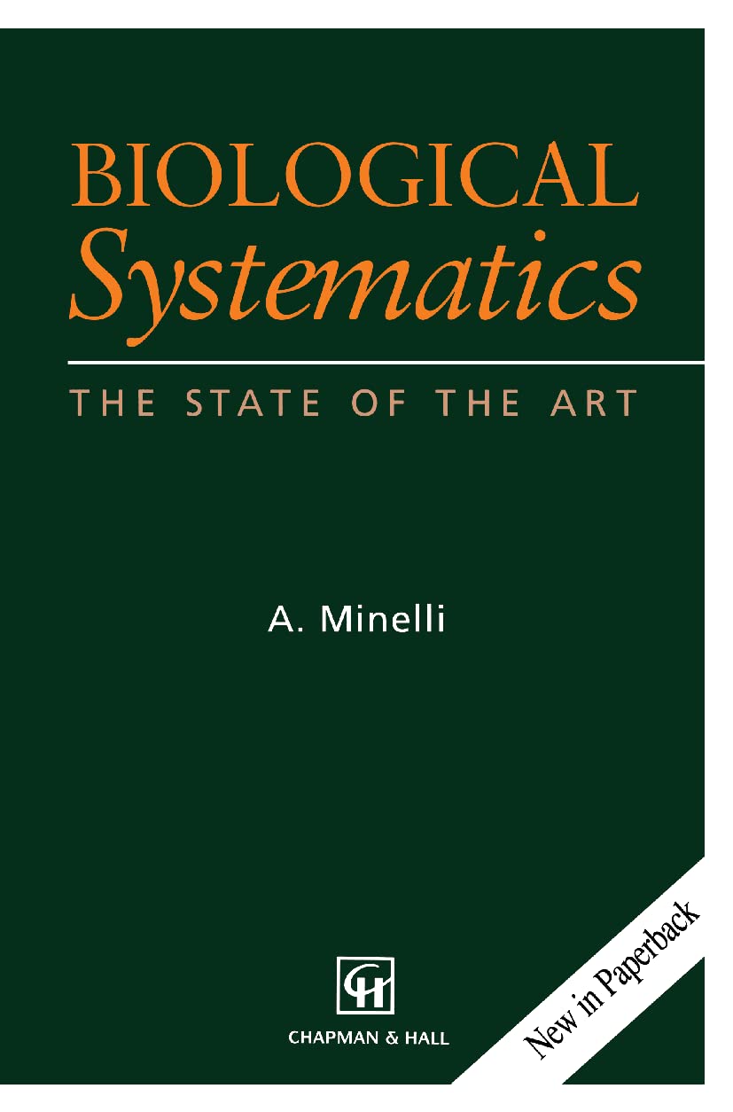 Biological Systematics The State of the Art